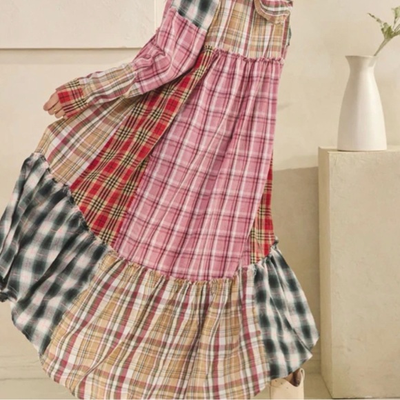 NWOT Oli & Hali Plaid Duster/Cardigan - Picture 2 of 2